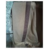 Vintage Military Uniform Jacket with Emblem and Gold Buttons