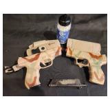 Set of 2 Crosman Stinger P9 Airsoft Guns with Accessories