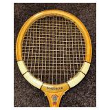 Vintage Tennis Racket Set Including Slazenger and Spalding Models