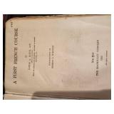 Collection of 3 Vintage French Language Books