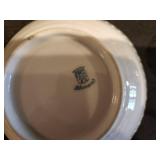 Collection of Crystal and Porcelain Tableware with Schumann Marked Plates