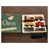 Vintage Orvis Train Set with Authentic Tracks and Accessories