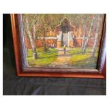 Framed Original Rassypbov Titled "Boyars Romanov