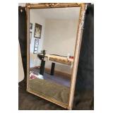 Vintage Ornate Gold Framed Wall Mirror