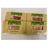F. 4x 12oz Hickory Smoked Sliced Bacon-Heritage Farm