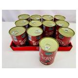 12x 6oz Large Black Ripe Olives-Tuscan Garden
