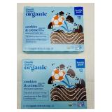 MM. 2x 12ct-Family Size Good & Gather Organic Baked Snack Bars-Cookies & Crme-7/2025