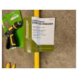 Garden Lawn Tools-Step on Weeder, Pruning Shears, Hoe, Rake & Hose Sprayer