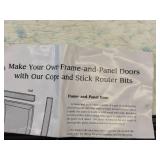 2x Cope & Stick Router Bits