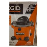 Rigid 12gal 5.0hp ShopVac w/Hoses & Casters-NO Attachments