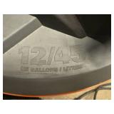 Rigid 12gal 5.0hp ShopVac w/Hoses & Casters-NO Attachments