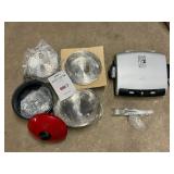 George Foreman Grill & Pasta Pot, Steamers & Strainers