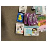 Box of 2025 Calendars, Hair Care, Light Bulbs Etc.-See Photos