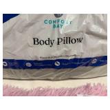 Body Pillow & Shag Bolster
