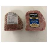 E. 3.8lbs Smithfield Sliced Boneless Ham-Maple Flavored