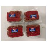 G. 4x 12oz Beef Cocktail Smokies