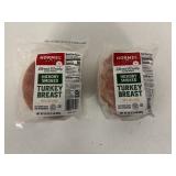 2x 32oz Bread Ready Hickory Smoked Turkey Breast