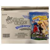 18x 3.5oz Mellow Cones-Blueberry-Tastes like a Peep in an Ice Cream Cone