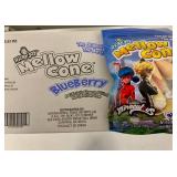 18x 3.5oz Mellow Cones-Blueberry-Tastes like a Peep in an Ice Cream Cone