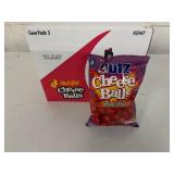 2x 5pk Case Utz Cheeze Balls-Red Hot