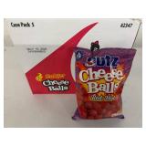 2x 5pk Case Utz Cheeze Balls-Red Hot