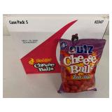 2x 5pk Case Utz Cheeze Balls-Red Hot