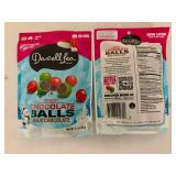 6x 5.6oz Crunchy Chocolate Balls-Darrella Lea Milk Chocolate
