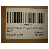 Livilords Kids Metal Bookshelf Organizer