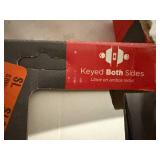 2 Kwikset Keyed Both Sides Sets