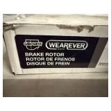 2 Carquest Wearever Brake Rotors