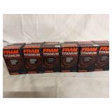6 Fram Titanium Oil Filters - FS2870A