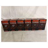 6 Fram Titanium Oil Filters - FS2870A
