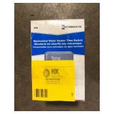 Lot of Intermatic 40 Amp 60-Minute Indoor Wall Mounted Mechanical Water Heater Timer, Steel, Gray Customer Returns See Pictures