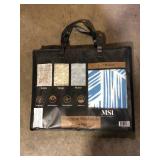 MSI Machine Washable Area Rug  Customer Returns See Pictures