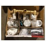 Pfister Bedford Triple Handle 3-Spray Tub and Shower Faucet 1.8 GPM in Polished Chrome (Valve Included)    Customer Returns See Pictures