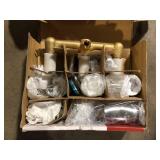 Pfister Bedford Triple Handle 3-Spray Tub and Shower Faucet 1.8 GPM in Polished Chrome (Valve Included)    Customer Returns See Pictures