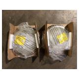 11 in. Brushed Nickel LED Flush Mount (2-Pack)  Customer Returns See Pictures