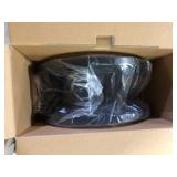 Feit Electric Katalyst 15 in. 3-Light Matte Black Color Choice Selectable CCT LED with Night Light Semi-Flush Mount Ceiling Light  Customer Returns See Pictures