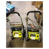 Lot of 1700 PSI Pressure Washers For Parts Customer Returns See Pictures