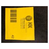 30 Boxes of TrafficMaster Honey Oak 4 MIL x 6 in. W x 36 in. L Peel and Stick Water Resistant Luxury Vinyl Plank Flooring (36 sqft/case)Customer Returns See Pictures