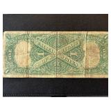1917 Red Seal $1 Dollar Note