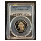 1997-S Washington Quarter Proof PCGS PR69 Deep Cameo