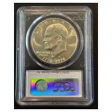1976-S Bicentennial Silver Eisenhower Dollar PCGS Gem Uncirculated