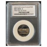 2006-S North Dakota Quarter Proof PCC PR70 Deep Cameo