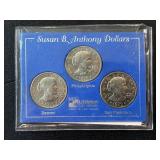 1979 Susan B. Anthony Dollar Set