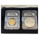 2007 Silver Eagle and Washington Dollar Set #151 of 895
