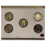 2001 Gold Plated State Quarters