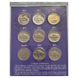 Nine Decades Of American Nickels