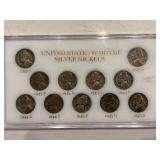 Silver War Nickel Set