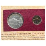 Thomas Jefferson Coin and Currency Set
